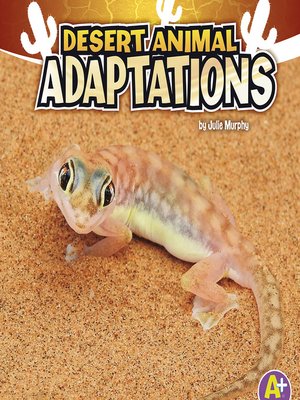 cover image of Desert Animal Adaptations
